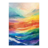 Vibrant Impasto Abstract Landscape Painting (Print Only) thumbnail