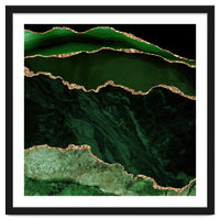 Green & Gold Agate Texture 02