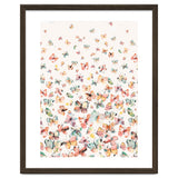 Watercolor Spring Butterflies Apricot thumbnail