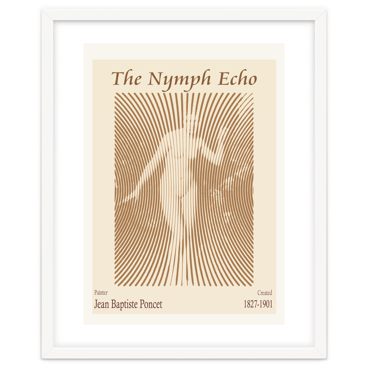The Nymph Echo – Jean Baptiste Poncet