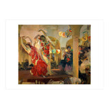 Spanish school. Joaquin Sorolla (1863-1923). Spanish school. Women dancing flamenco at the café N... (Print Only) thumbnail