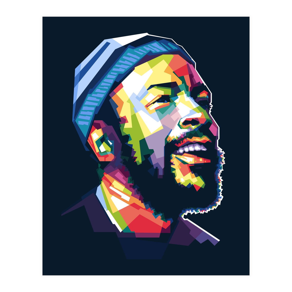 Marvin Gaye WPAP (Print Only)
