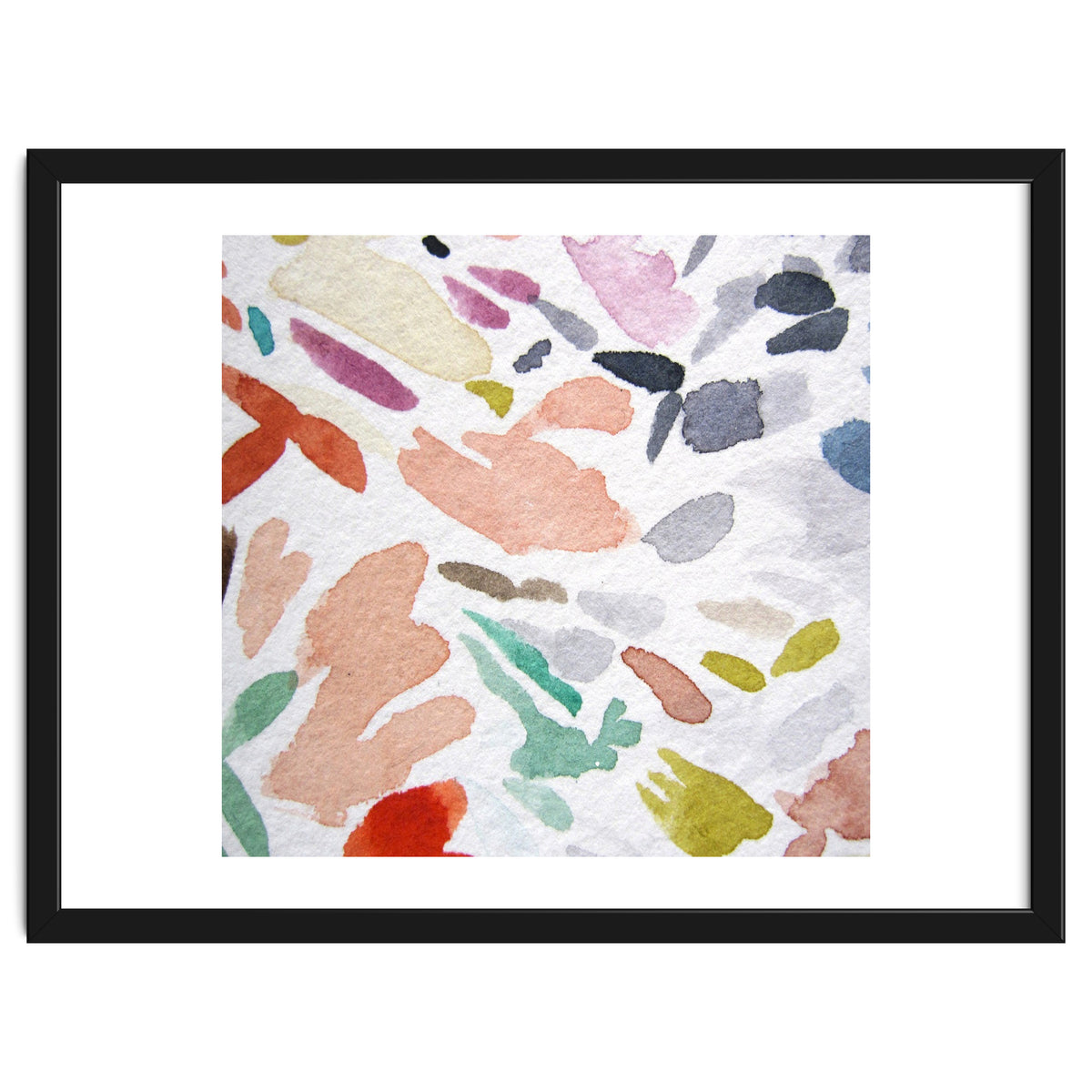 Abstract, Watercolor, Art Print, Viddy Pop The Mood Room