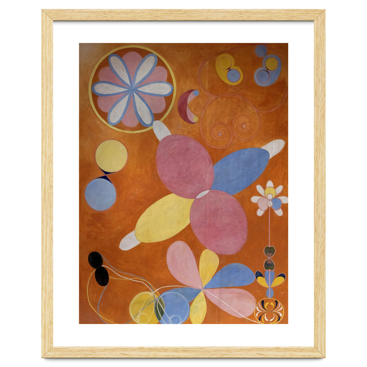 Hilma af Klint - The Ten Largest No 4 Youth Abstract Spiritual Art
