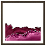 Burgundy & Silver Agate Texture 16 thumbnail