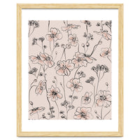 Wild Roses Floral Pattern