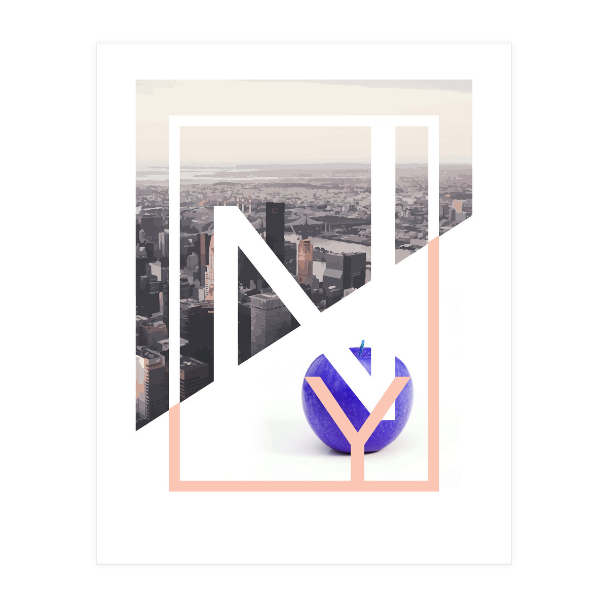 Ny The Big Apple (Print Only)