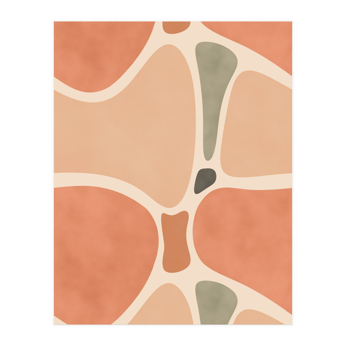 Terracotta Shapes (Print Only)