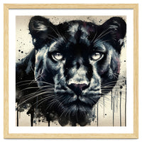 Watercolor Panther