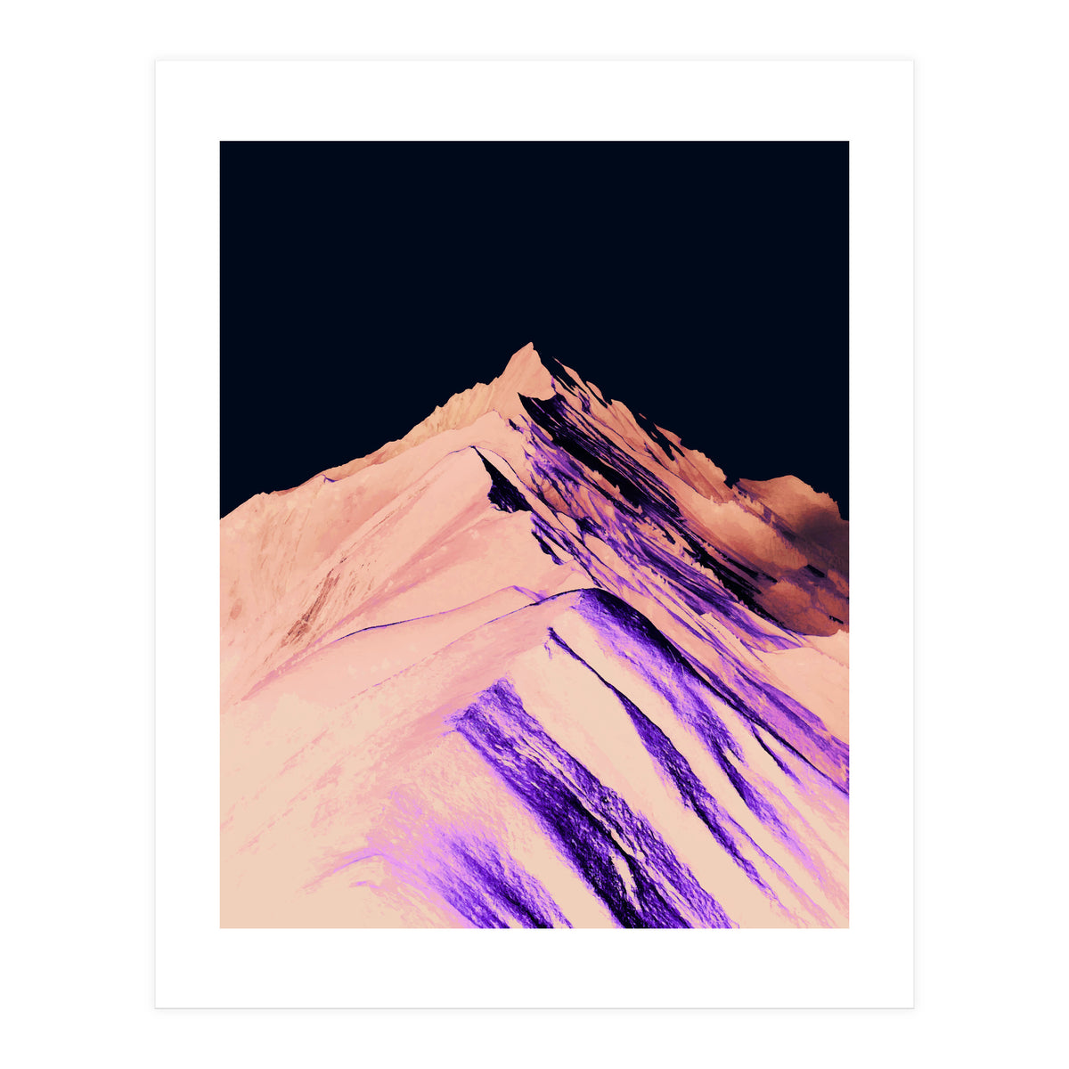 Dark Mountain #society6 #decor #buyart (Print Only)