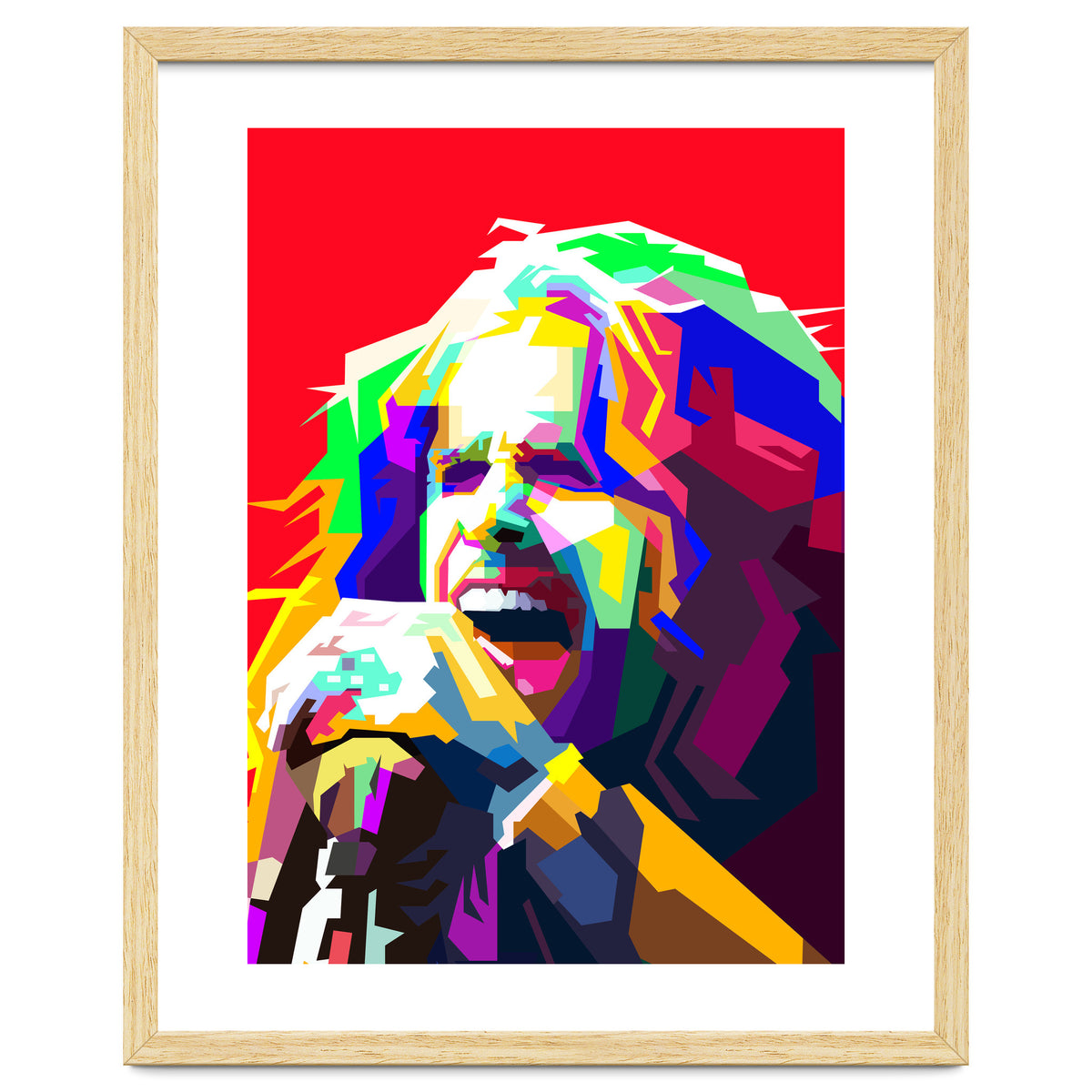 Steven Tyler Aerosmith Singer Classic Rock WPAP Style Illustration Trending Now