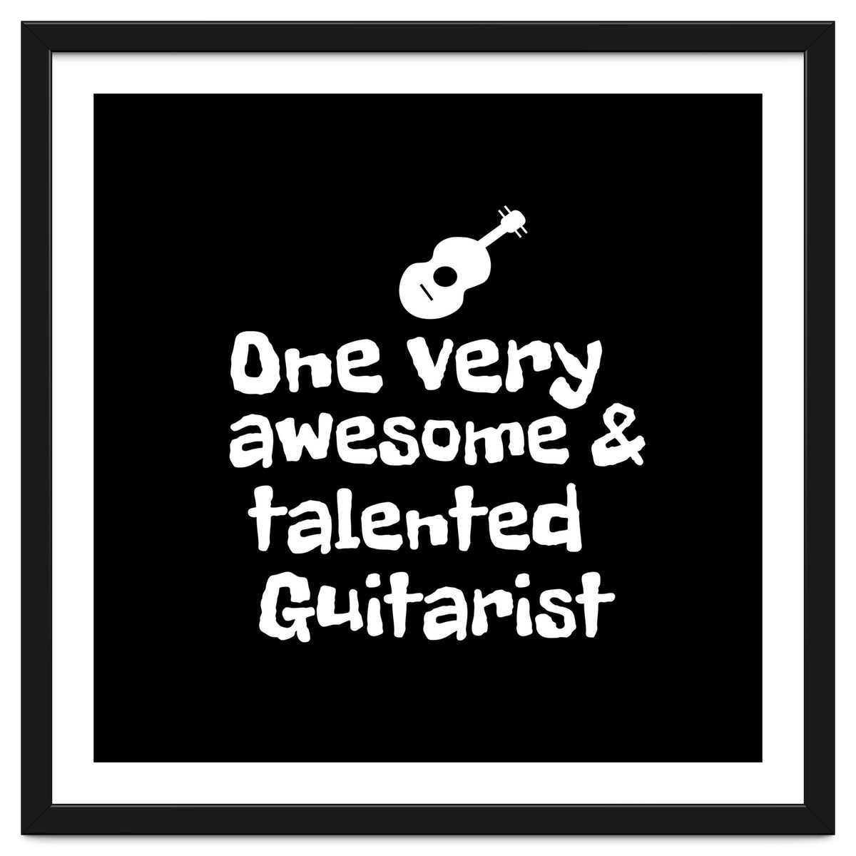 One very awesome and talented guitarist