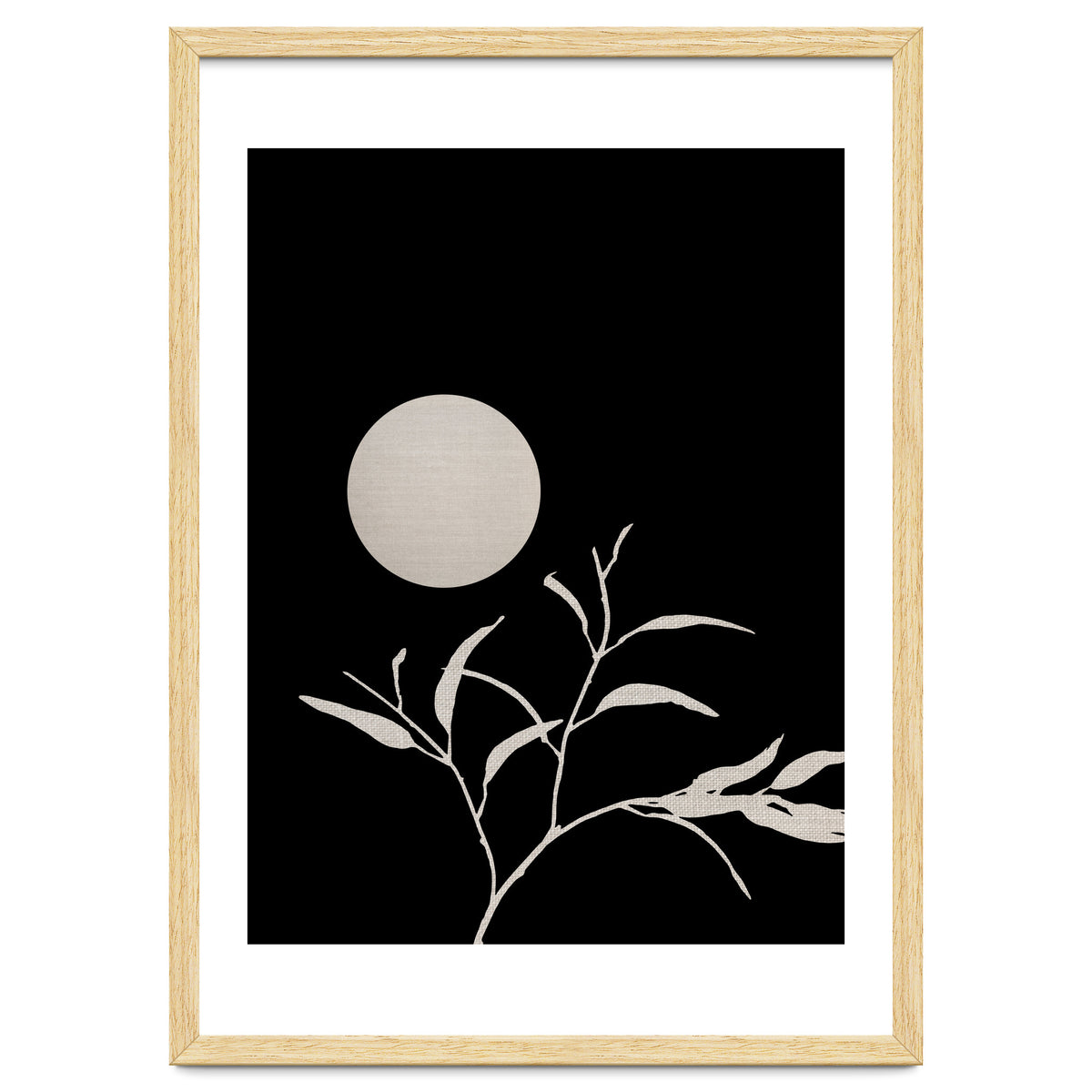 Moon & Leaf