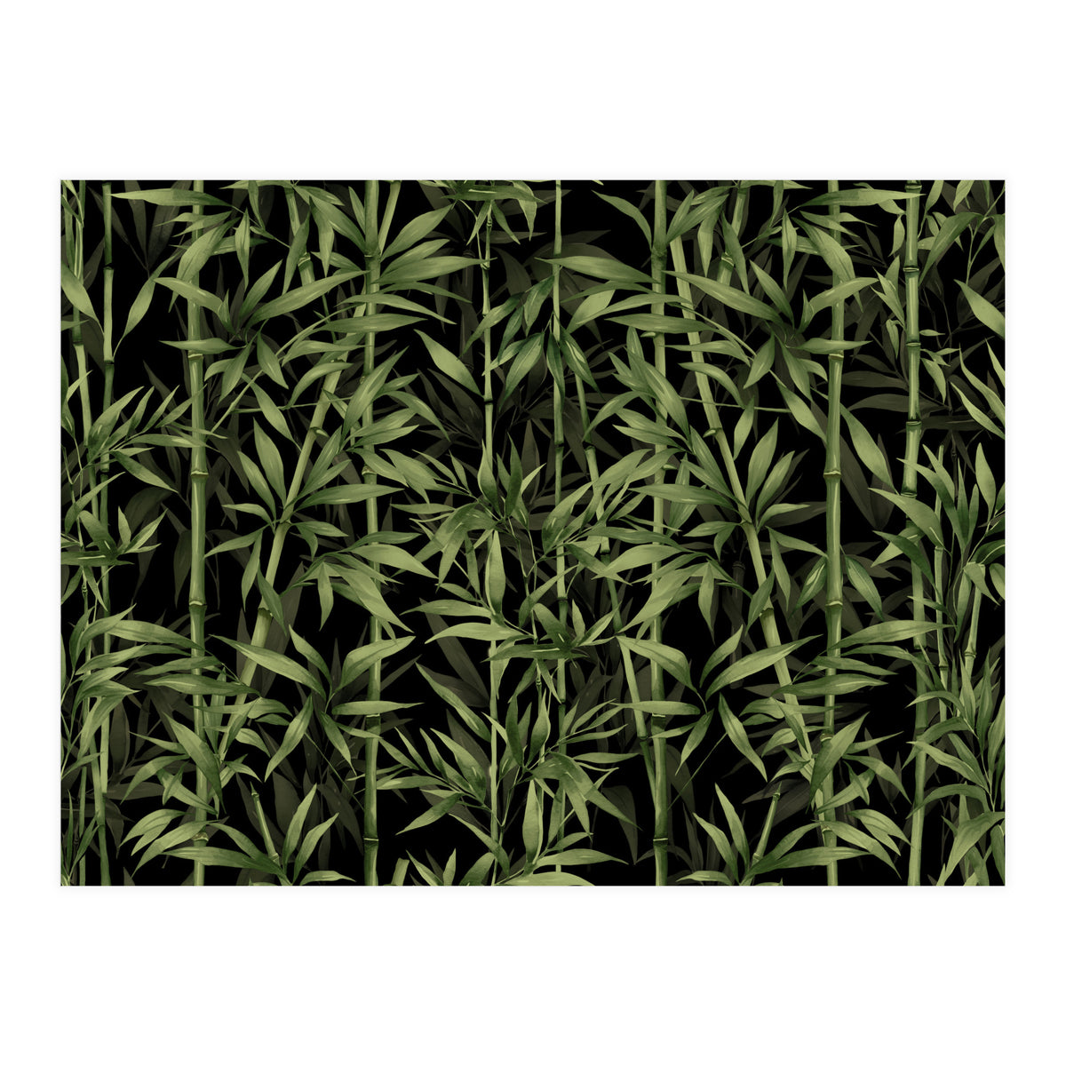 Bamboo Black (Print Only)