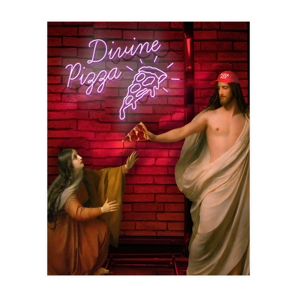 Divine Pizza (Print Only)