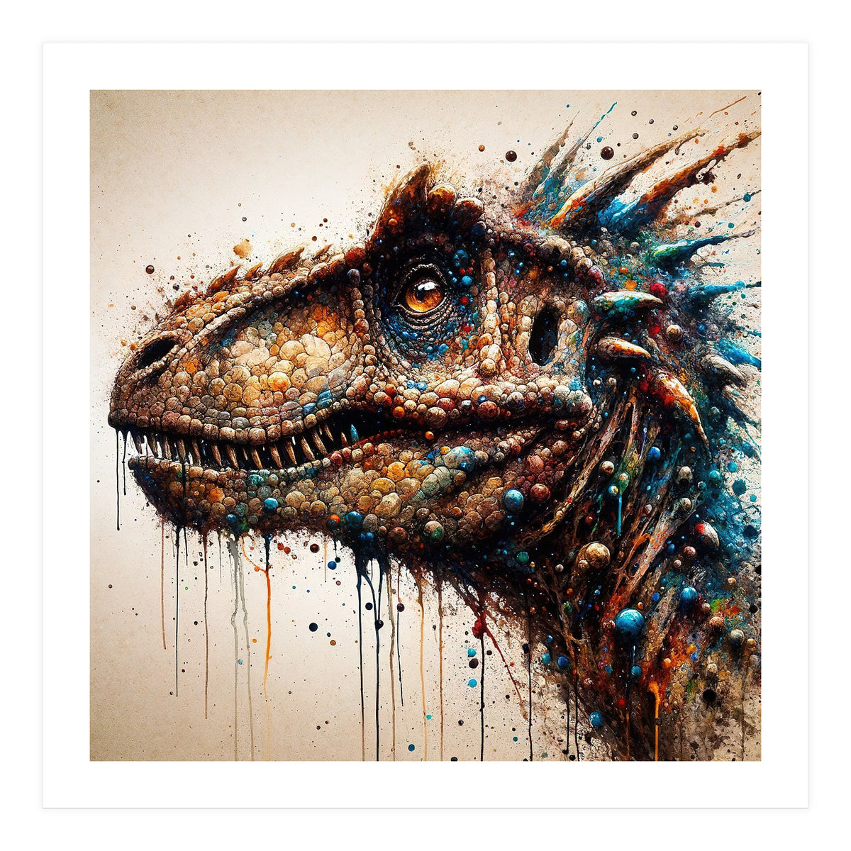 Powerful Dinosaur (Print Only)