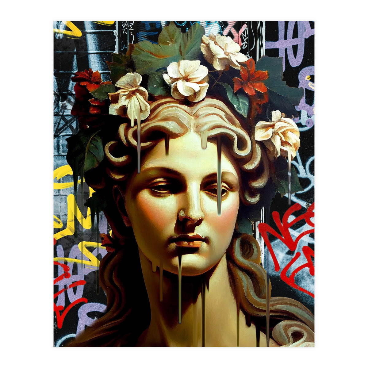 Vandal Pietà (Print Only)