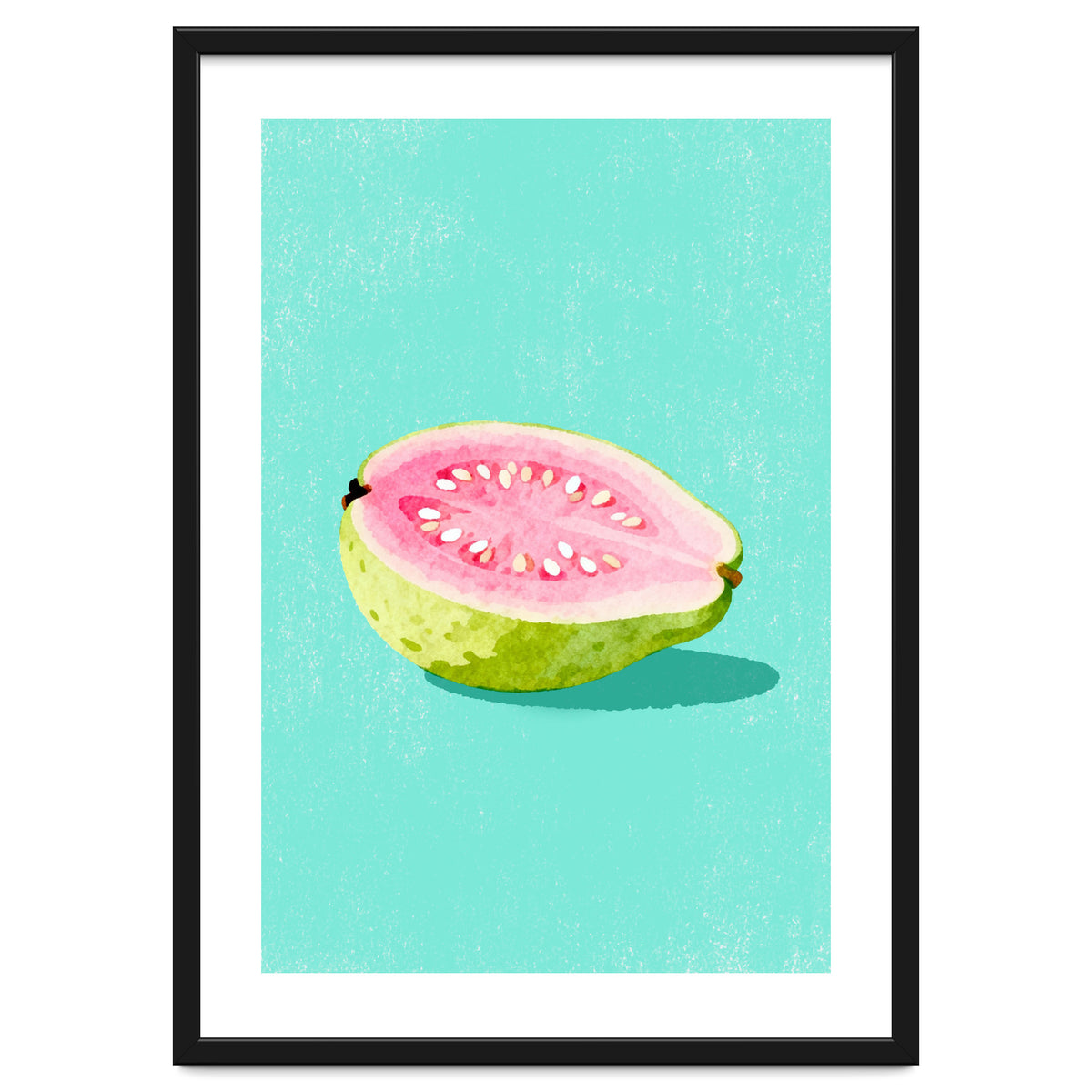 Guava Fruit Illustration