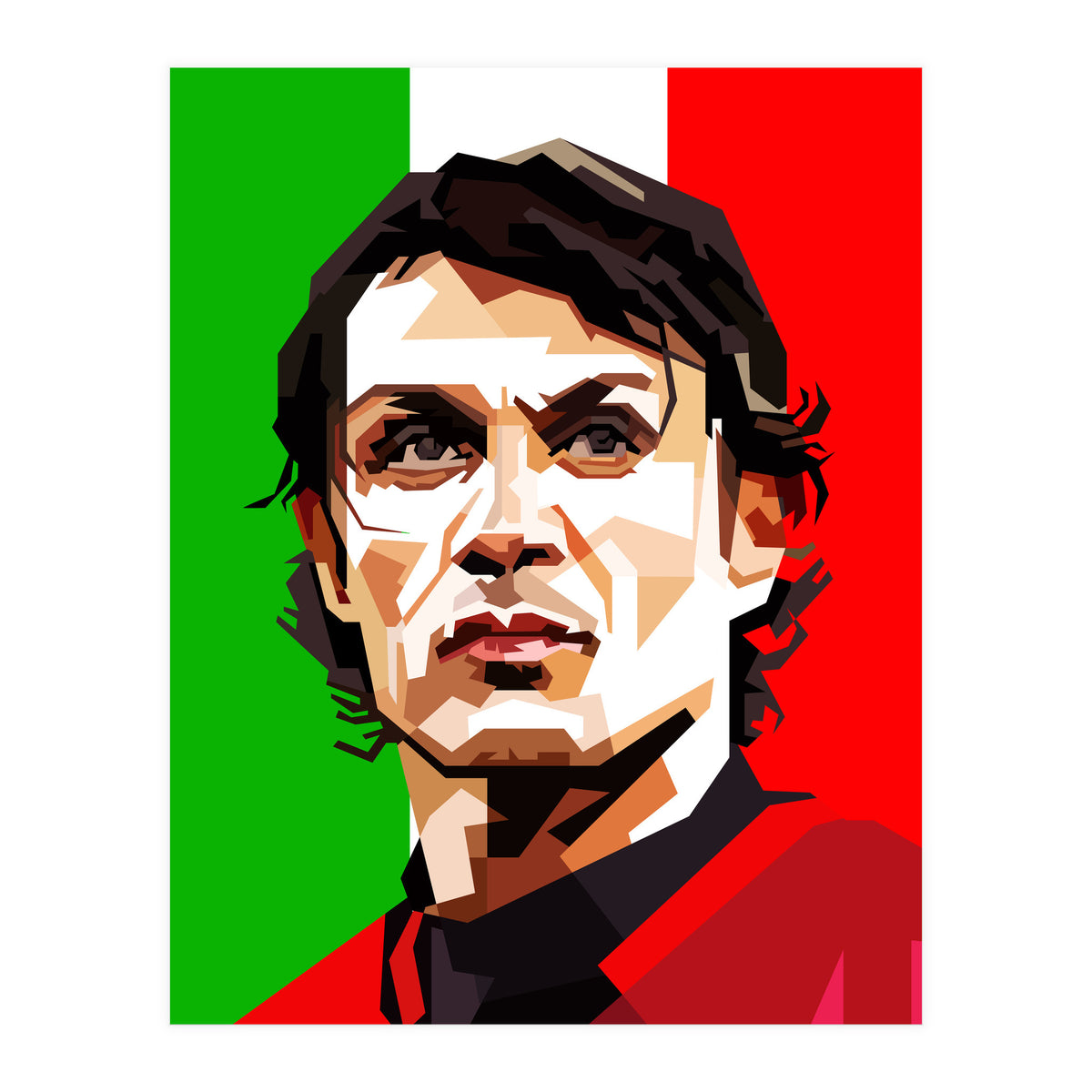 Maldini Italian Classic Football (Print Only)
