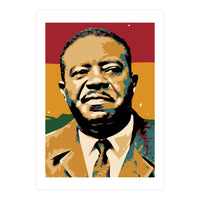 Ralph Abernathy American Civil Rights Activist (Print Only)