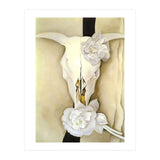 Georgia O’Keeffe – Cow’s Skull with Calico Roses (1931) | Iconic Southwestern Still Life with Desert Symbolism (Print Only) thumbnail