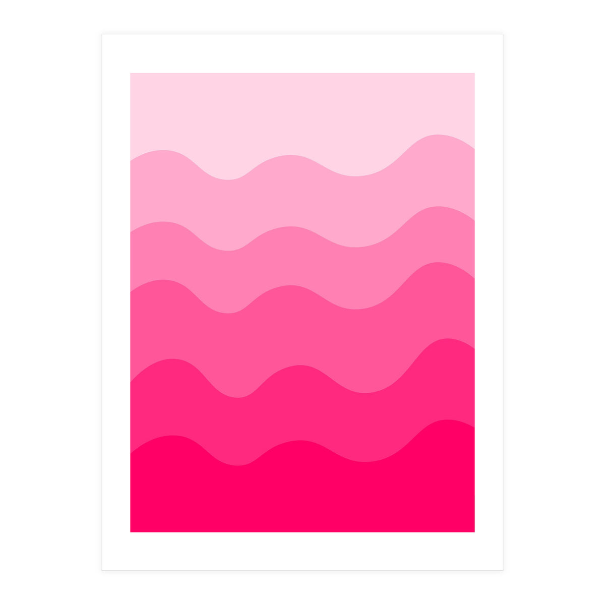 Pink gradient design (Print Only)