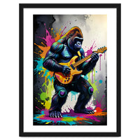 Gorilla Plays Guitar