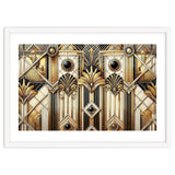 Art Deco Gold Geometric Pattern thumbnail