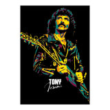 Tony Iommi Musician Legend in Pop Art (Print Only) thumbnail