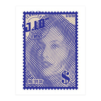 Jennifer Lopez Stamps Art (Print Only)