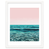 Ocean Love | Sea Beach Sand Waves Photography | Blush Nature Scenic Travel Island Digital thumbnail