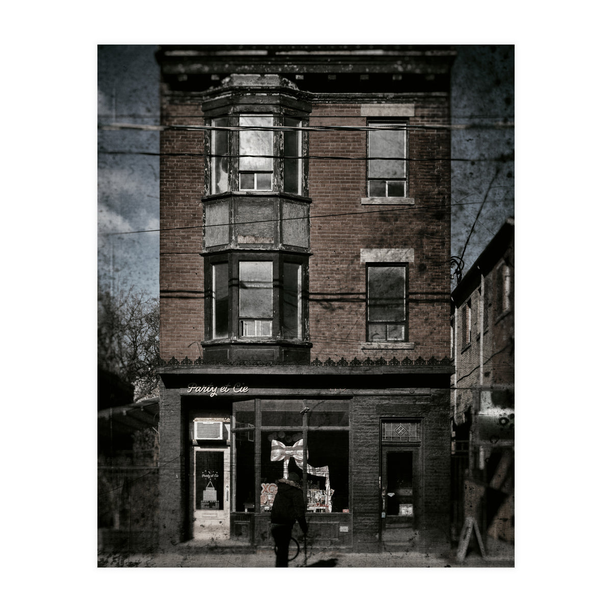 No 1112 Queen St E 2 Old Film Version (Print Only)