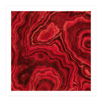 Red Agate Texture 02 (Print Only)