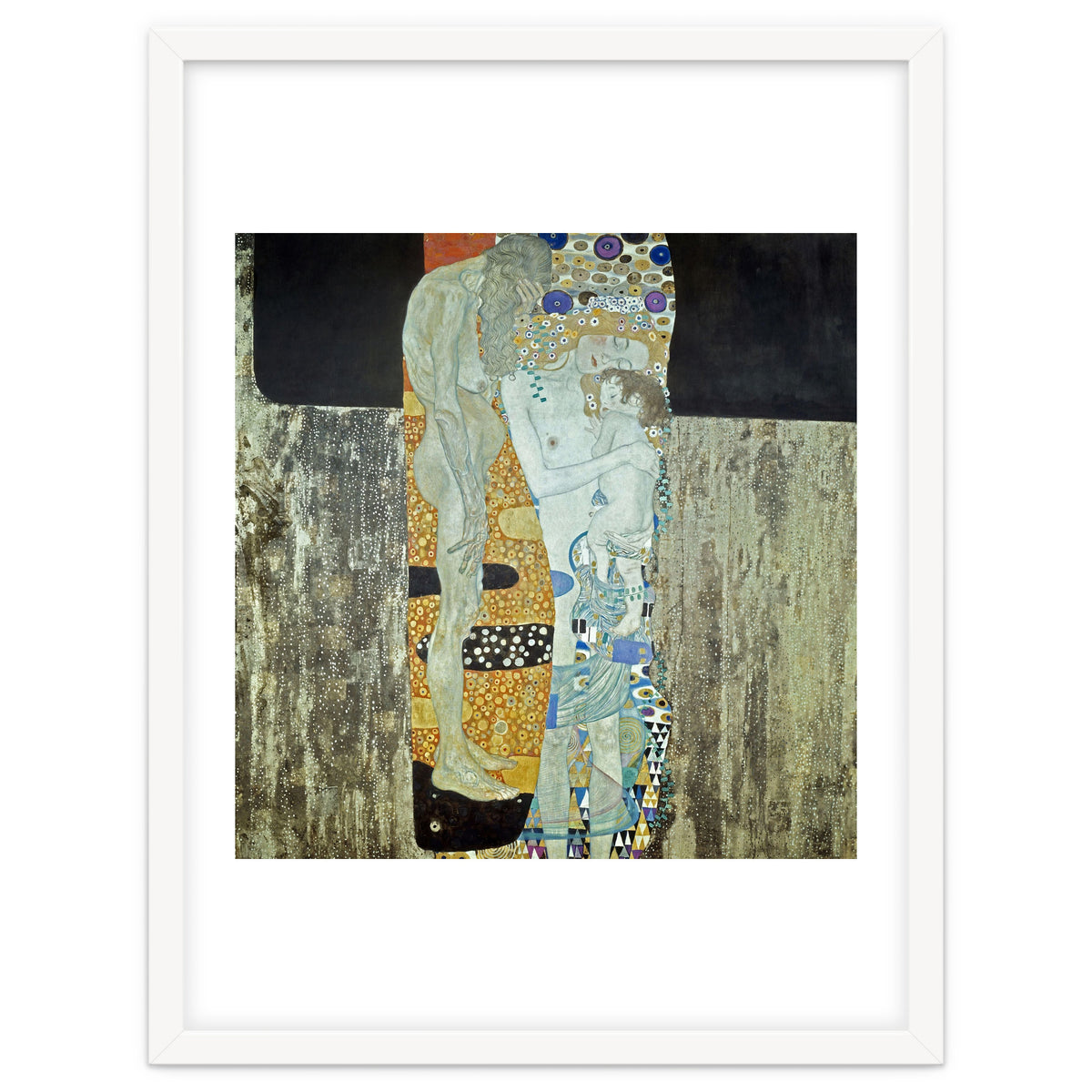 'The Three Ages of Woman', 1905, Oil on canvas, 180 x 180.