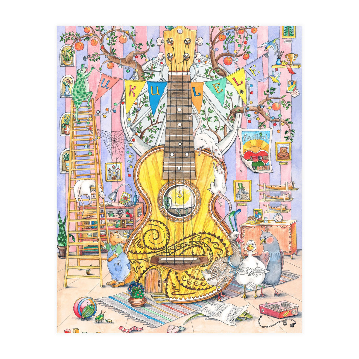 Musical Instruments - Ukulele (Print Only)