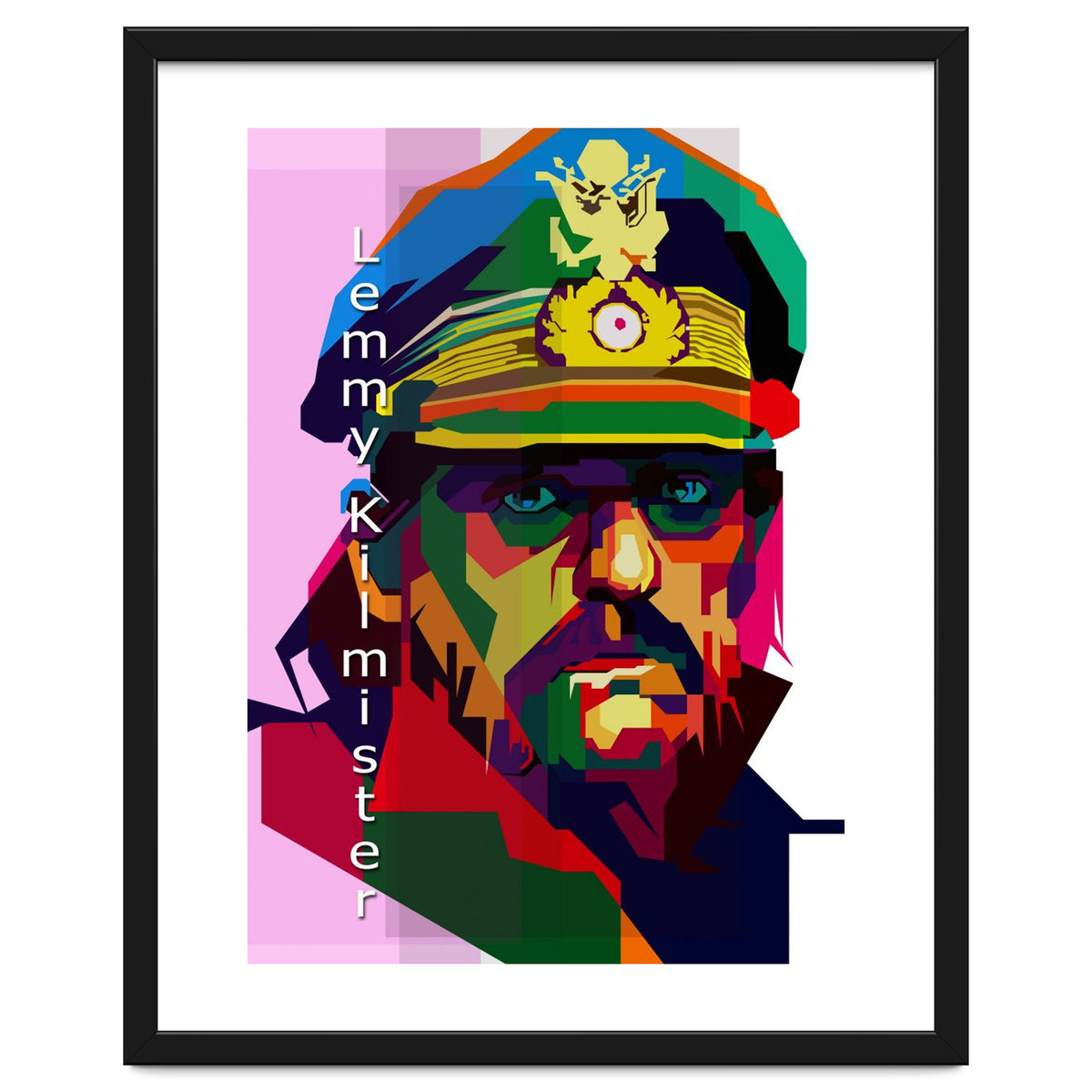 Lemmy Kilmister Motorhead English Metal Pop Art Wpap