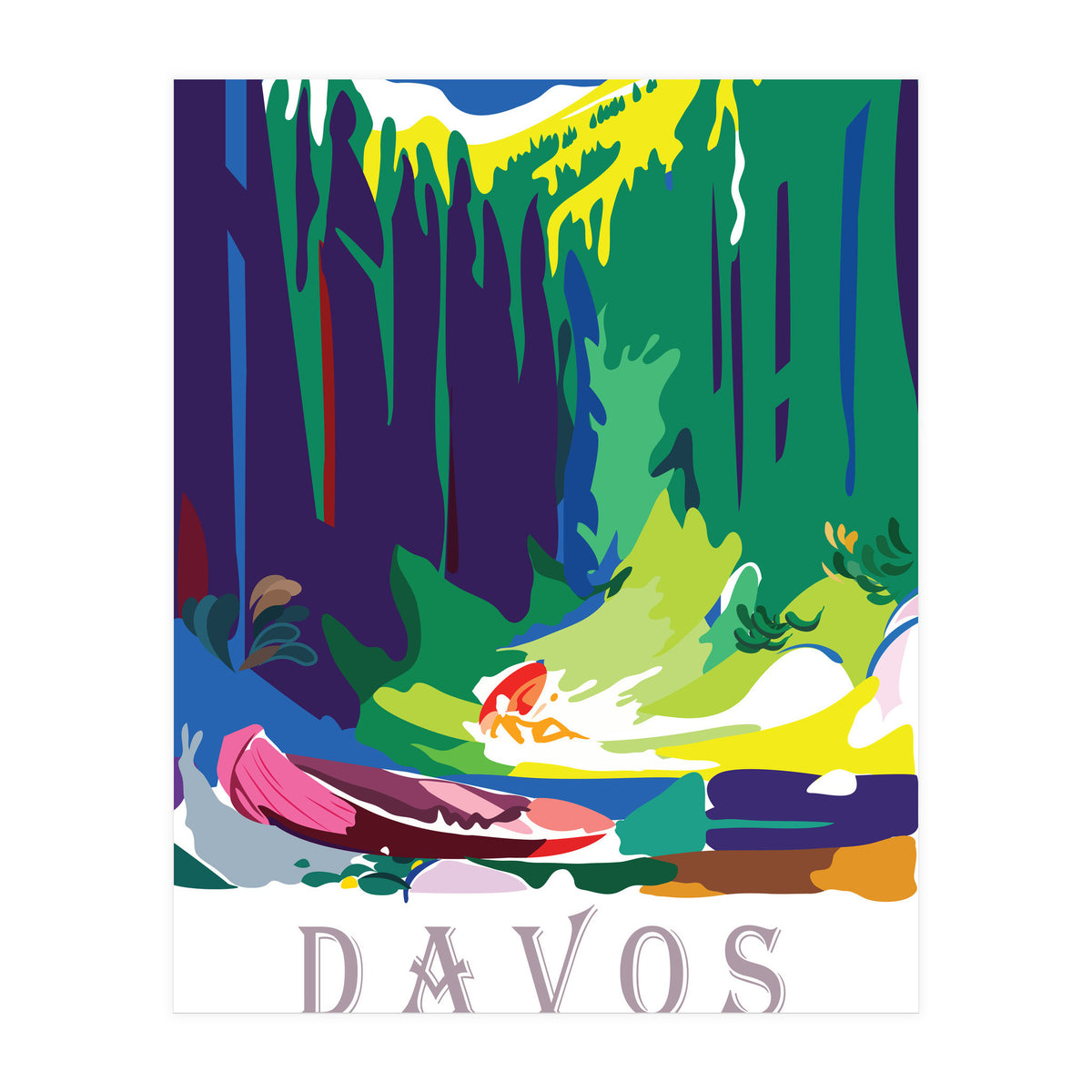 Davos on Summer (Print Only)