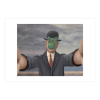 The Son Of Man - Magritte - Selfie (Print Only)