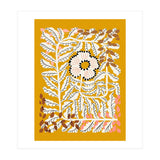 Fern Leaves And Flower Mustard (Print Only) thumbnail