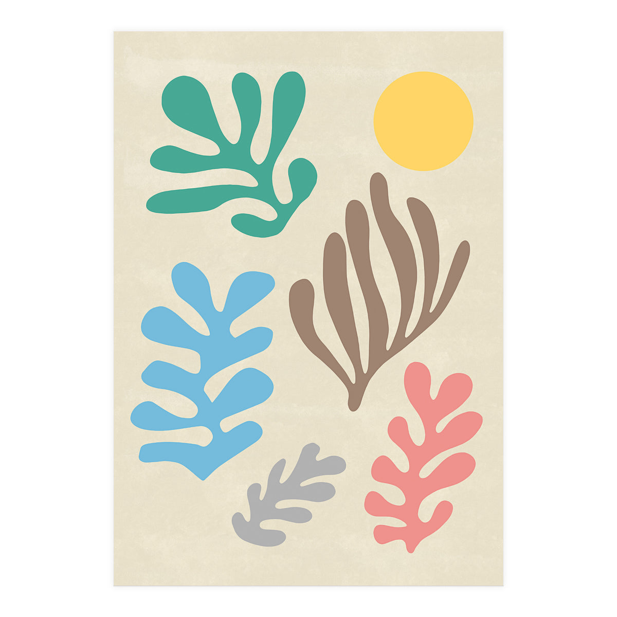 Matisse Leaves I (Print Only)