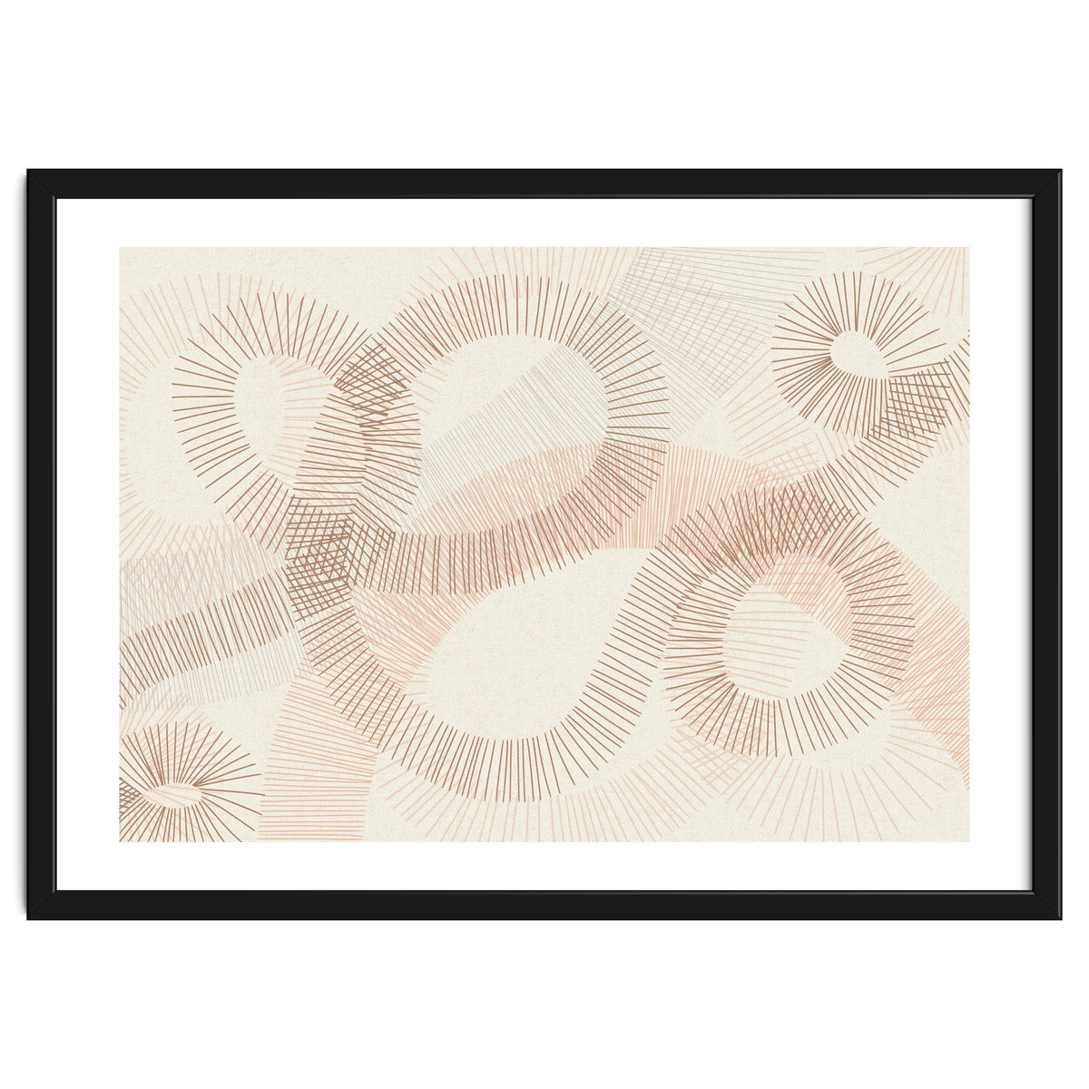calming essentials Curved Lines  sand
