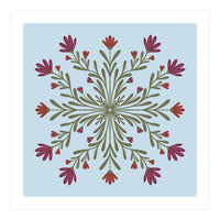 Floral Mandala  (Print Only)