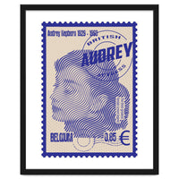 Audrey Hepburn Stamps Art