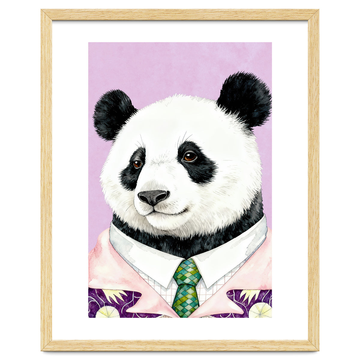Dapper Panda Portrait