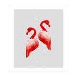Flamingo Couple V1 (Print Only) thumbnail