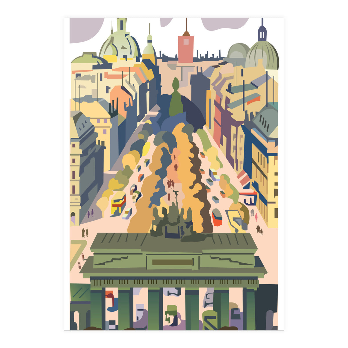 Berlin And Potsdam (Print Only)