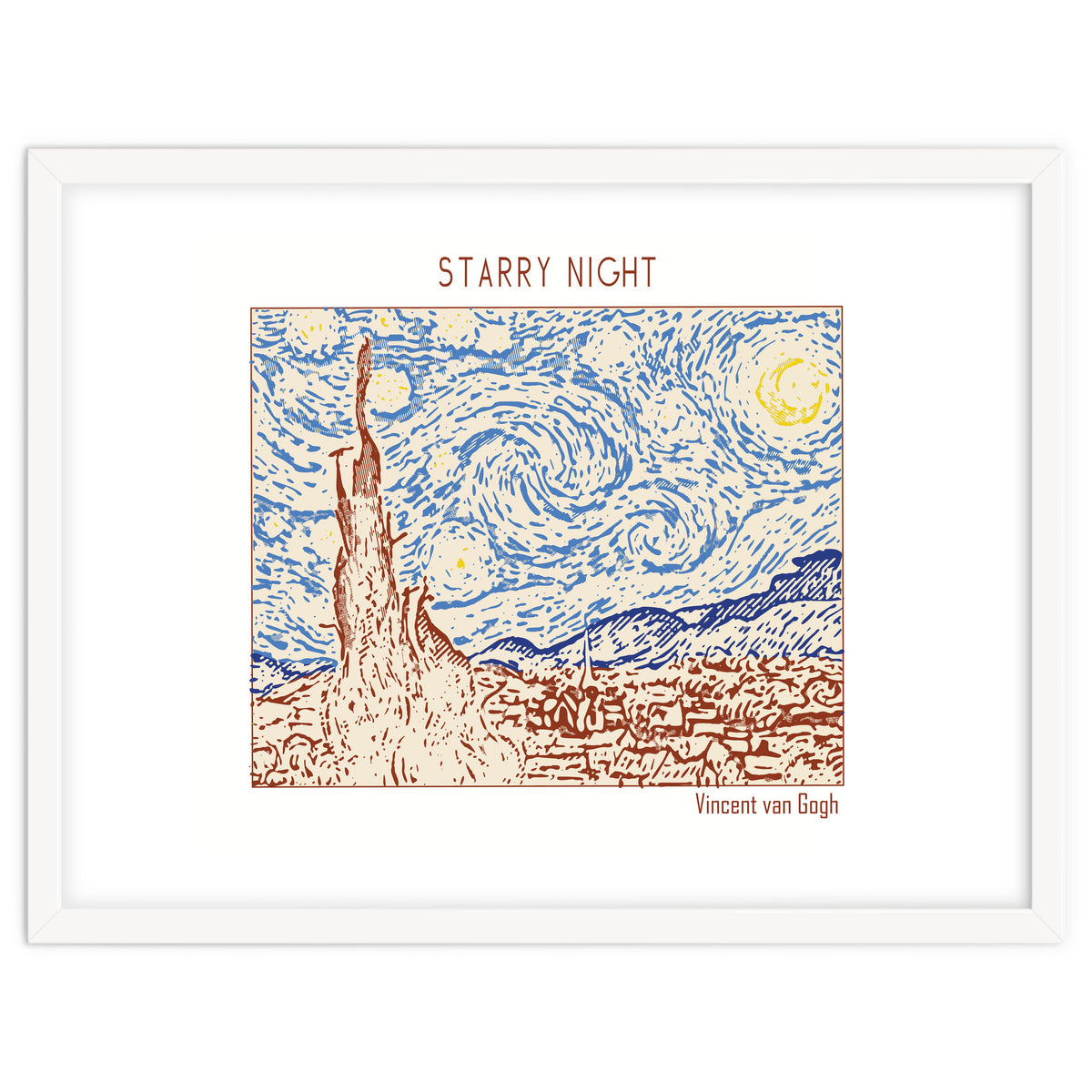 Starry Night – Vincent Van Gogh