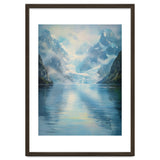 Ethereal Descent: The Glimmering Silence of the Ancient Glacial Fjord thumbnail