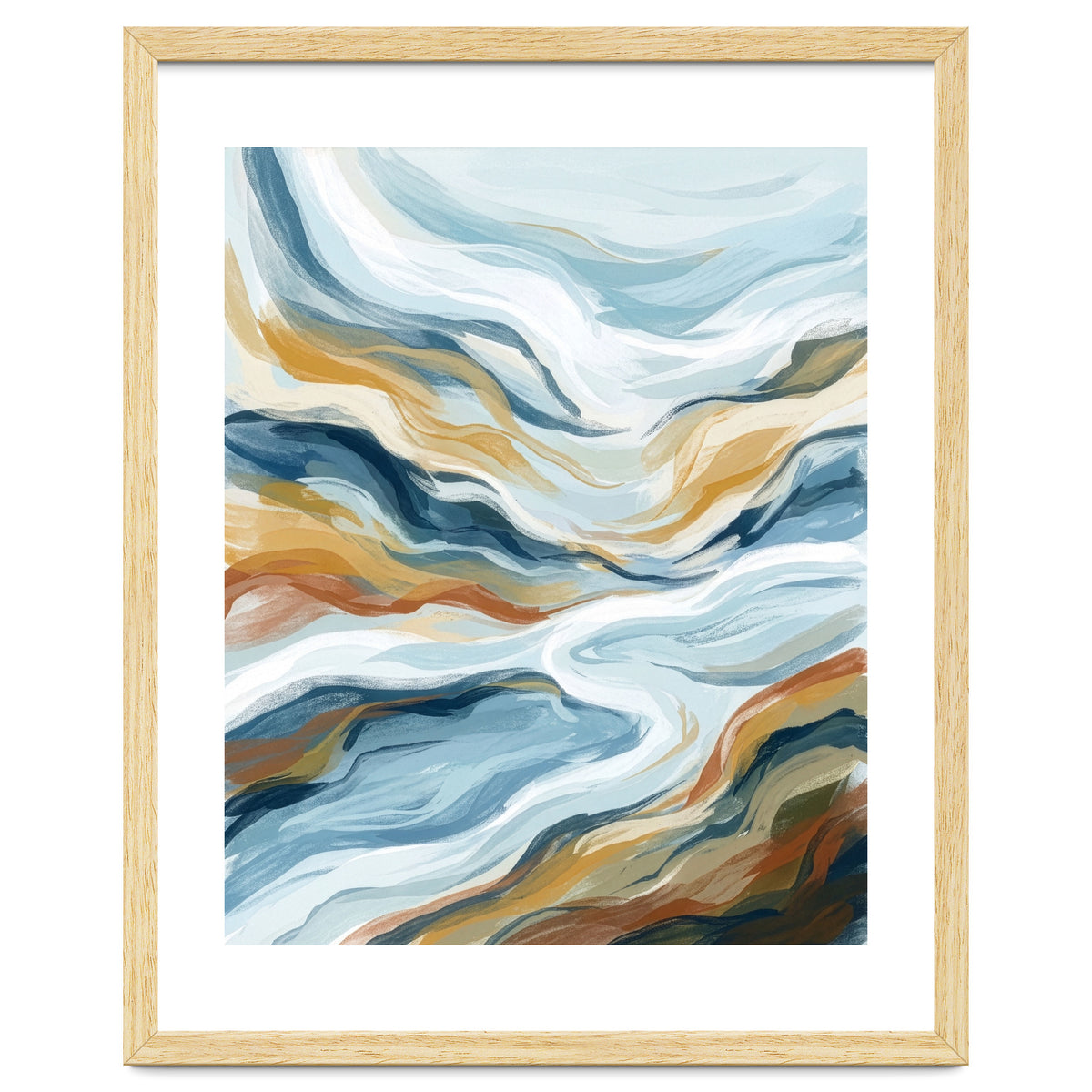 Flowing Earth Tones