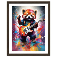 Red Panda Plays Guitar Music